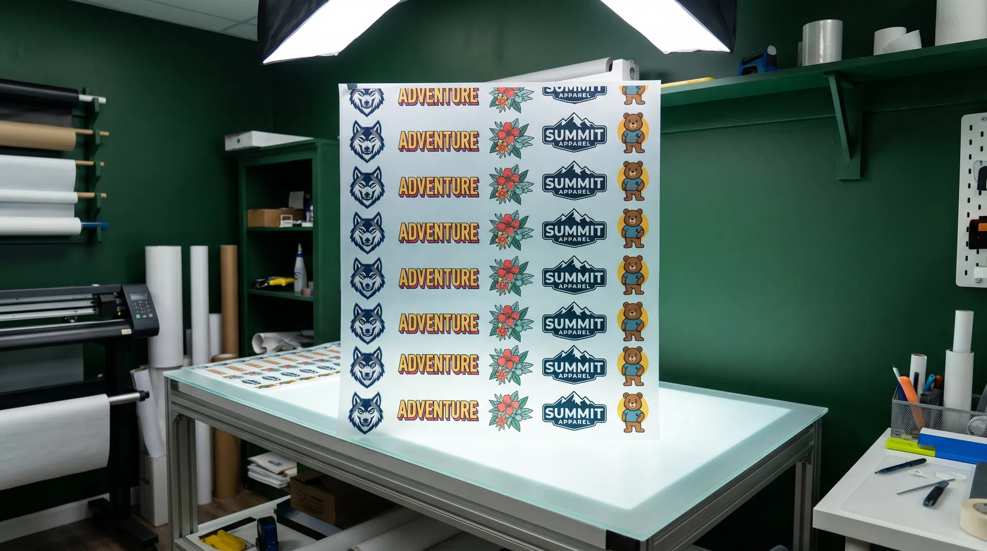 Kiwi Suite DTF gang sheet builder workflow for California print and apparel production